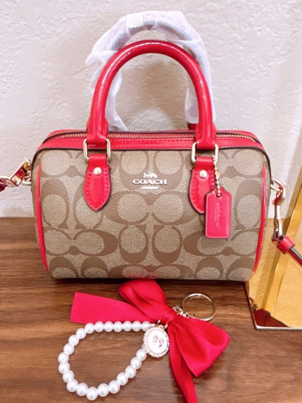 NWT Coach Mini Rowan Crossbody CN751